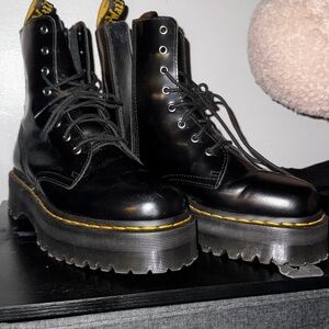 JADON BOOT SMOOTH LEATHER PLATFORMS